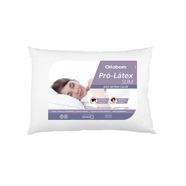 Travesseiro Pro Latex Slim